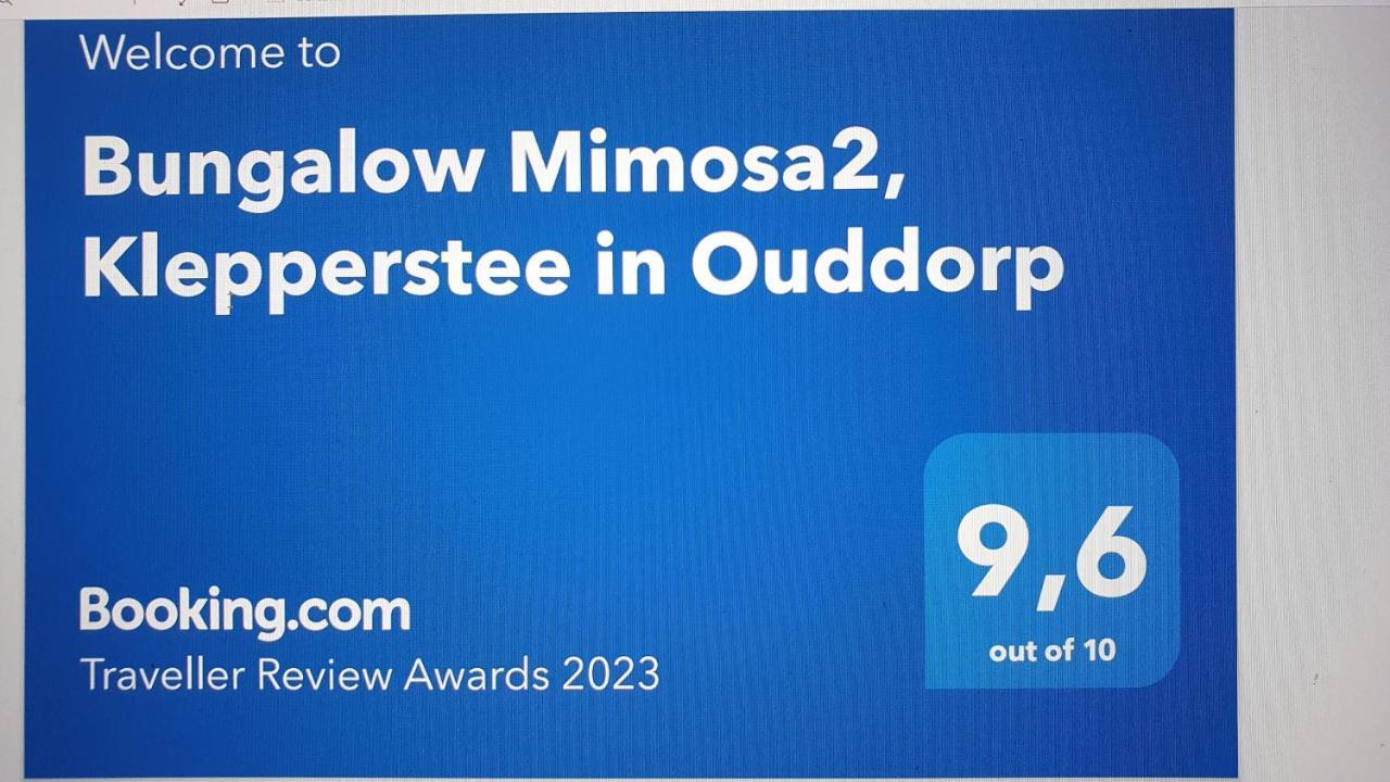 Bungalow Mimosa2, Klepperstee In Ouddorp Εξωτερικό φωτογραφία